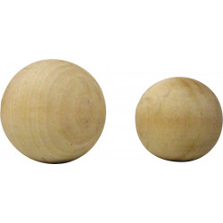 Wooden Balls - various diameters pack of 10